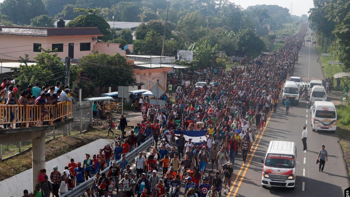 Illegal Immigrant Migrant Caravan