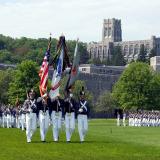 USMA Color Guard on parade