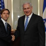 Fleischmann and Israel Prime Minister Netanyahu