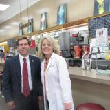 Fleischmann Visits Clinton Pharmacy